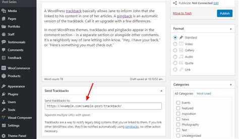What are Trackbacks and Pingbacks in WordPress .